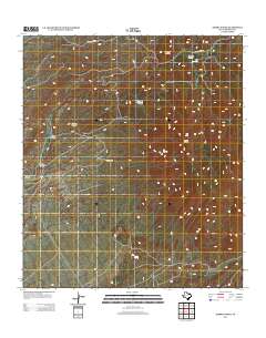 Sierra Parda 2012 topographic map thumbnail