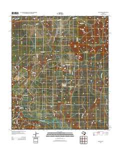 Silver 2012 topographic map thumbnail