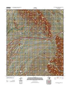 Silver King Canyon 2013 topographic map thumbnail