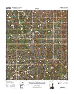 Sisterdale 2013 topographic map thumbnail