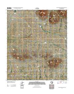 Sixteen Mountains 2012 topographic map thumbnail
