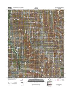 Skellytown NE 2012 topographic map thumbnail