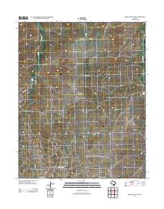Skellytown NW 2012 topographic map thumbnail