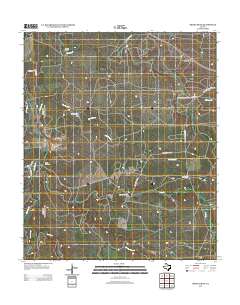 Smoky Draw 2012 topographic map thumbnail