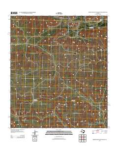Smoky Mountain Ranch 2012 topographic map thumbnail