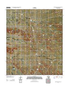 Sneed Mountain 2012 topographic map thumbnail