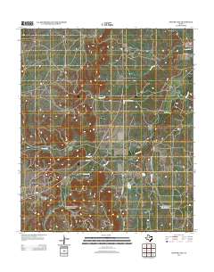Snyder Lake 2012 topographic map thumbnail