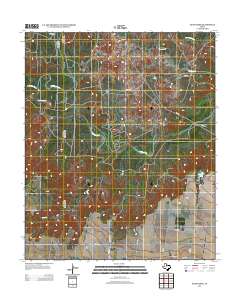 Soap Creek 2013 topographic map thumbnail