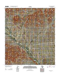Sosa Peak 2012 topographic map thumbnail