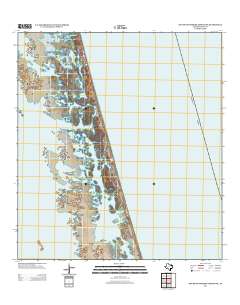 South of Potrero Lopeno NE 2013 topographic map thumbnail