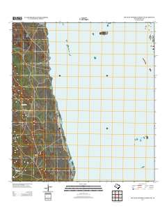 South of Potrero Lopeno NW 2013 topographic map preview