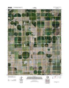 Spearman NE 2012 topographic map thumbnail