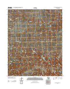 Spencer Draw 2012 topographic map thumbnail