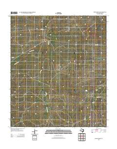 Spoon Draw 2012 topographic map thumbnail