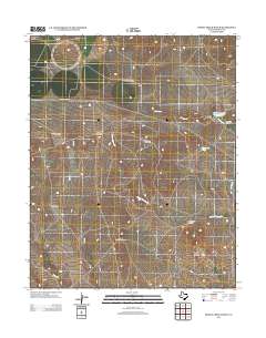 Spring Creek Ranch 2012 topographic map thumbnail