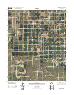 Springlake 2012 topographic map thumbnail