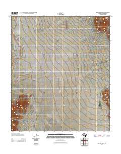 Square Mesa 2012 topographic map thumbnail