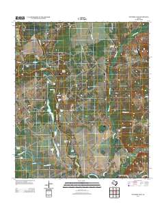 Stanmire Lake 2013 topographic map thumbnail
