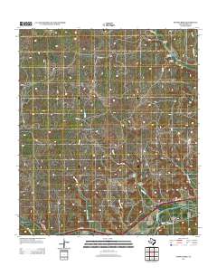 Stark Creek 2012 topographic map thumbnail