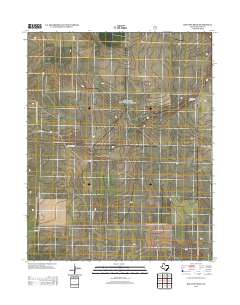 Red Cow Draw 2012 topographic map thumbnail