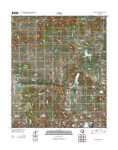Strawn East 2012 topographic map thumbnail