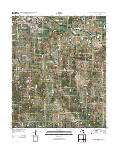 Sulphur Springs SE 2012 topographic map thumbnail