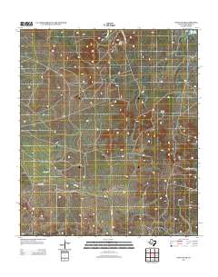 Susan Peak 2012 topographic map thumbnail