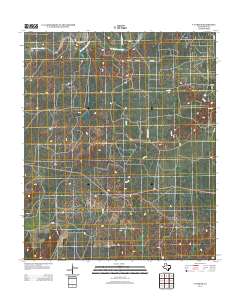 T-O Creek 2012 topographic map thumbnail