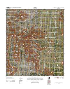 Table Top Mountain 2012 topographic map thumbnail