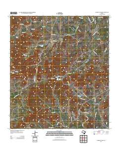 Tarpley Pass 2013 topographic map thumbnail