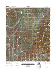 Tee Pee City 2012 topographic map thumbnail