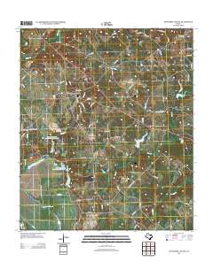Tennessee Colony 2013 topographic map thumbnail