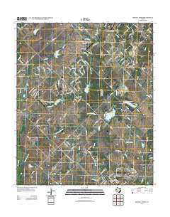 Terrell North 2012 topographic map thumbnail
