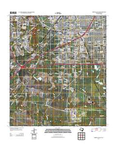 Terrell Wells 2013 topographic map thumbnail