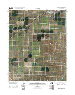 Texhoma South 2012 topographic map thumbnail