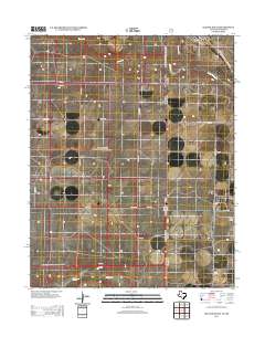 Texline South 2012 topographic map thumbnail