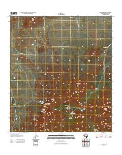The Basin 2012 topographic map thumbnail