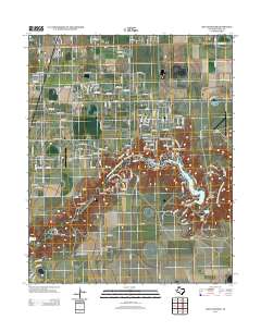 The Palisades 2013 topographic map thumbnail