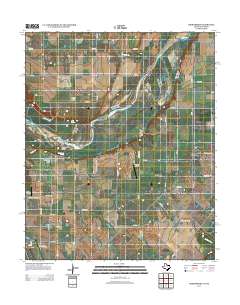 Thornberry 2012 topographic map thumbnail