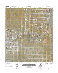 Nations South Well 2012 topographic map thumbnail