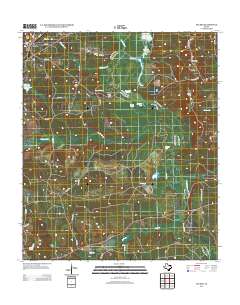 Neches 2013 topographic map thumbnail