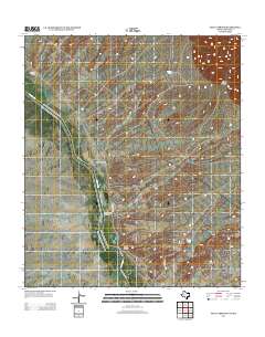 Neely Arroyo 2013 topographic map thumbnail