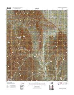 Ninetysix Ranch 2012 topographic map thumbnail