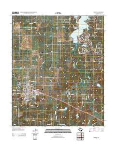 Nocona 2013 topographic map thumbnail