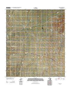 Nopal 2012 topographic map thumbnail