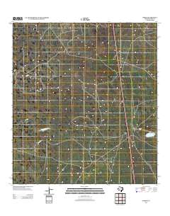 Norias 2013 topographic map thumbnail