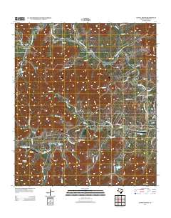 A Bar A Ranch 2013 topographic map thumbnail