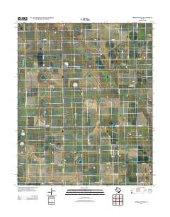 Abernathy SW 2012 topographic map thumbnail