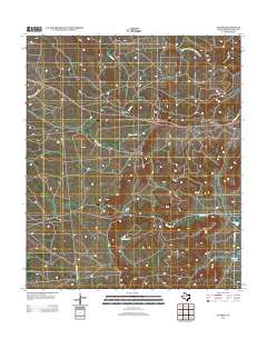 Acampo 2012 topographic map preview