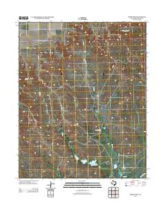 Adobe Creek 2012 topographic map thumbnail